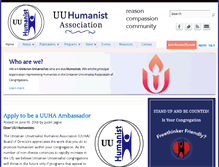 Tablet Screenshot of huumanists.org